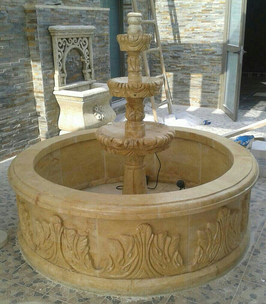 kalker , kesme yonu taşı , çeşme , şadırvan , bağ evi , villa